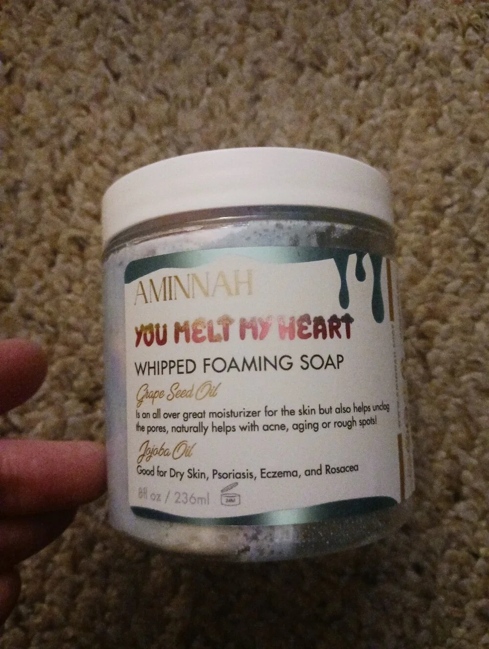 You Melt My Heart Whipped Foaming Soap - Pastel Multi Color